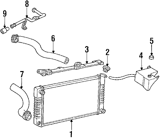 2006 pontiac grand prix cooling system diagram